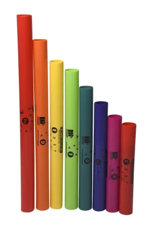 Alleen Vandaag Boomwhackers C-diatonische set met 8 klankbuizen