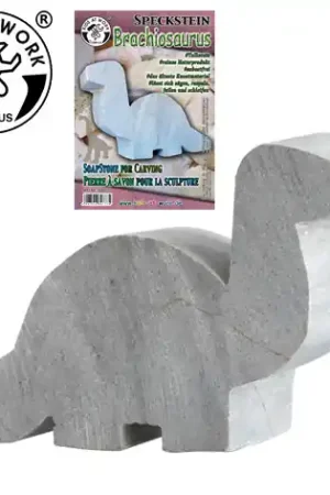 Speksteen Brachiosaurus bewerken | Creatief voor dinofans Finale Uitverkoop