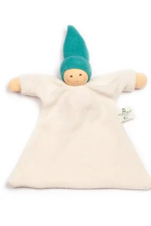 Nänchen Natur Knuffelpopje Nuckel turquoise - speenknuffel Nu Kopen