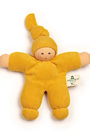 Nänchen Natur Knuffelpopje Pimpel geel Veilige Betaling