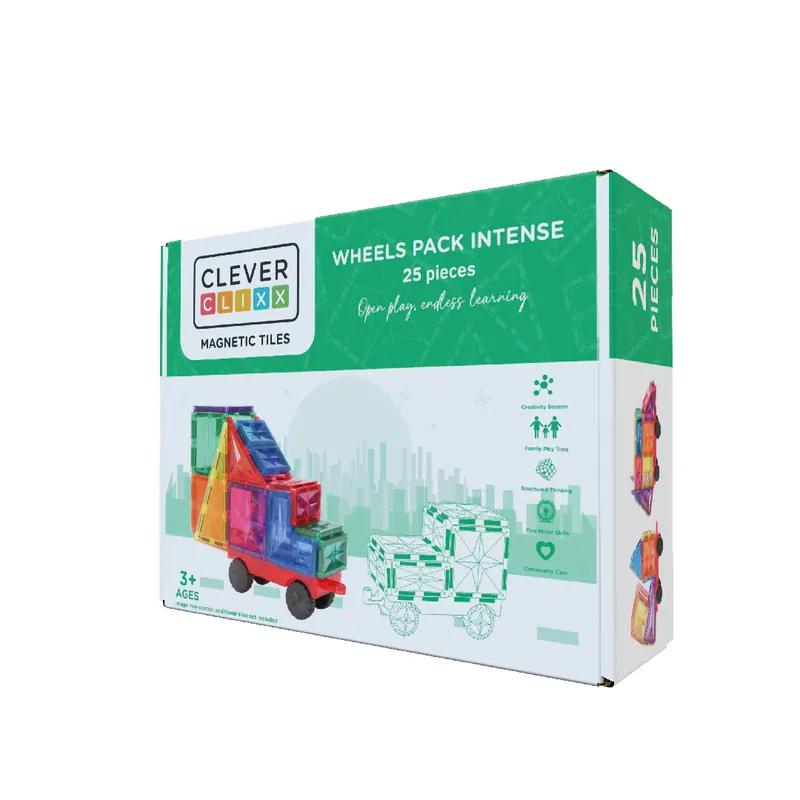 Cleverclixx auto set regenboog Koopje