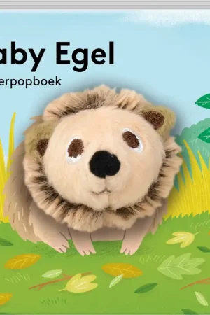 Imagebooks vingerpopboekje - Baby Egel, vanaf 2 jaar Actieprijs