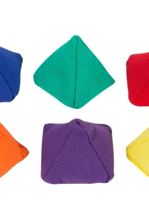 Koopje Jongleerzakjes piramide - beanbags