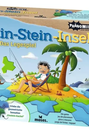 Merkproduct PhänoMINT één steen eiland spel, vanaf 8 jaar