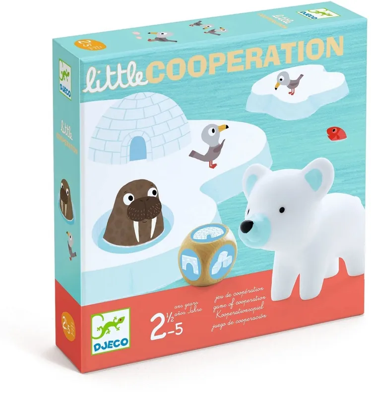Betaalbaar Djeco Noordpool Little Cooperation - coöperatief spel, vanaf 2,5 jaar