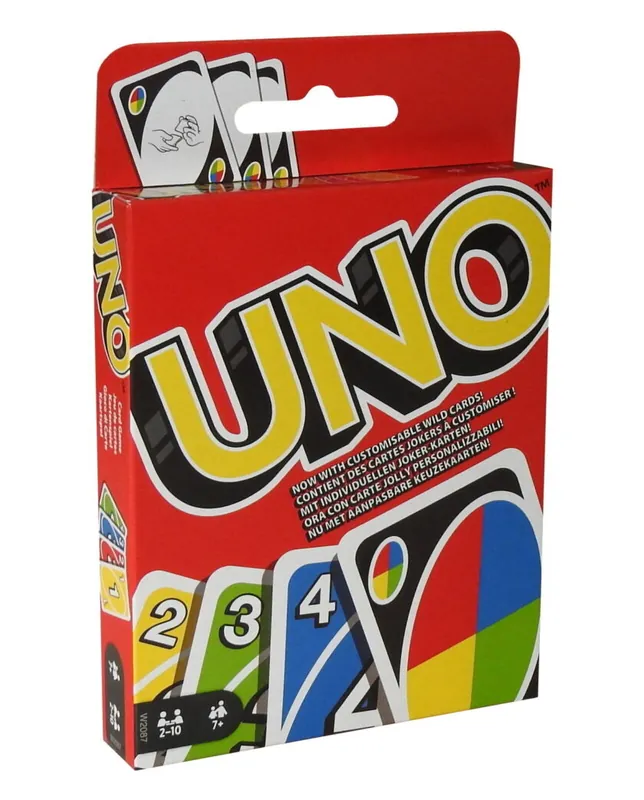 Superprijs Mattel Uno, competitief kaartspel voor iedereen vanaf 7 jaar