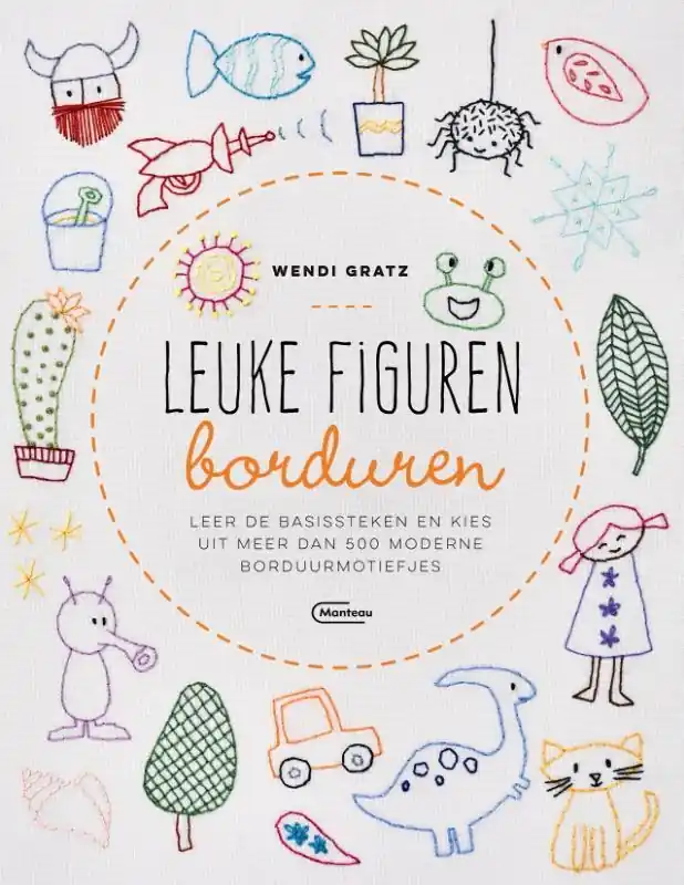 Leuke figuren borduren Tijdelijk Beschikbaar