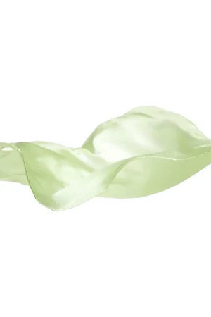 Sarah's Silks zijden doek in lime groen Beperkte Voorraad