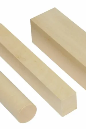 3 staafjes hout om houtsnijwerk te maken Lage Prijs