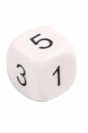 Uitverkoop Dobbelstenen nul tot en met vijf 0-5