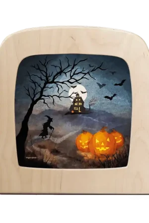 Toverlux silhouet Halloween van Vogel Geluk Direct Beschikbaar