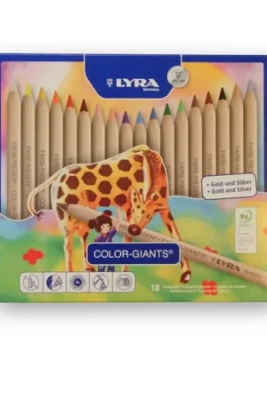 Lyra 18 kleurreuzen - 18 potloden ongelakt Bestseller