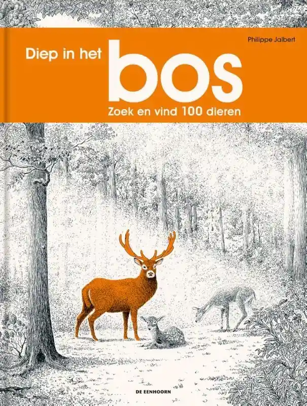 Direct Beschikbaar Diep in het bos, Zoek en vind 100 dieren, vanaf 3 jaar