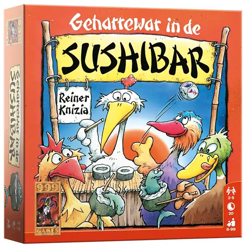 999 games - Geharrewar in de Sushibar Voordeelprijs