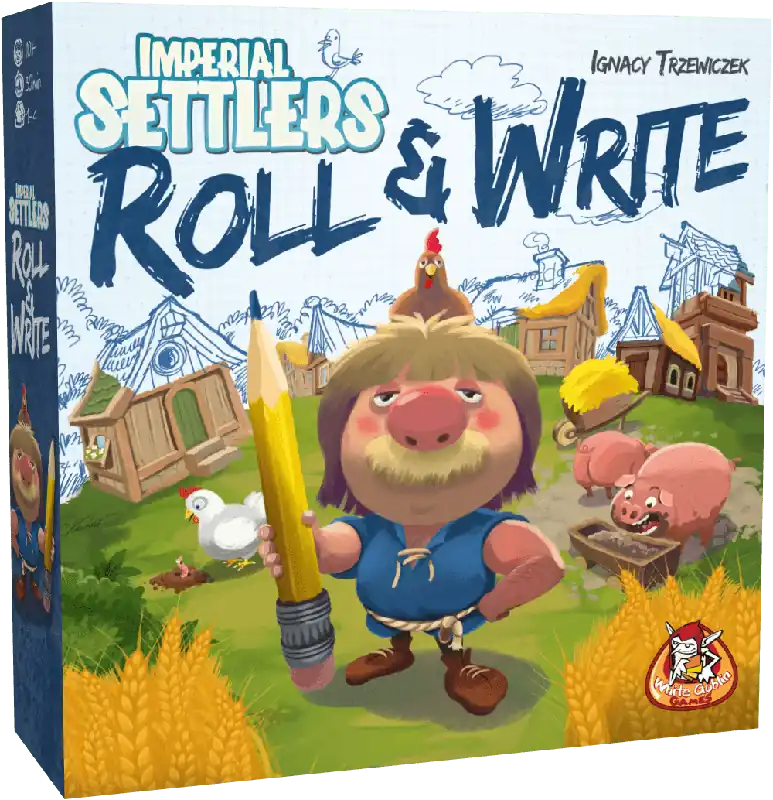 White Goblin Games Imperial Settlers: Roll & Write Snelle Levering