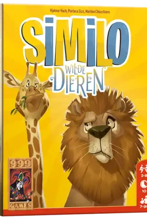 999 Games Similo Wilde dieren, vanaf 7 jaar Beperkte Voorraad