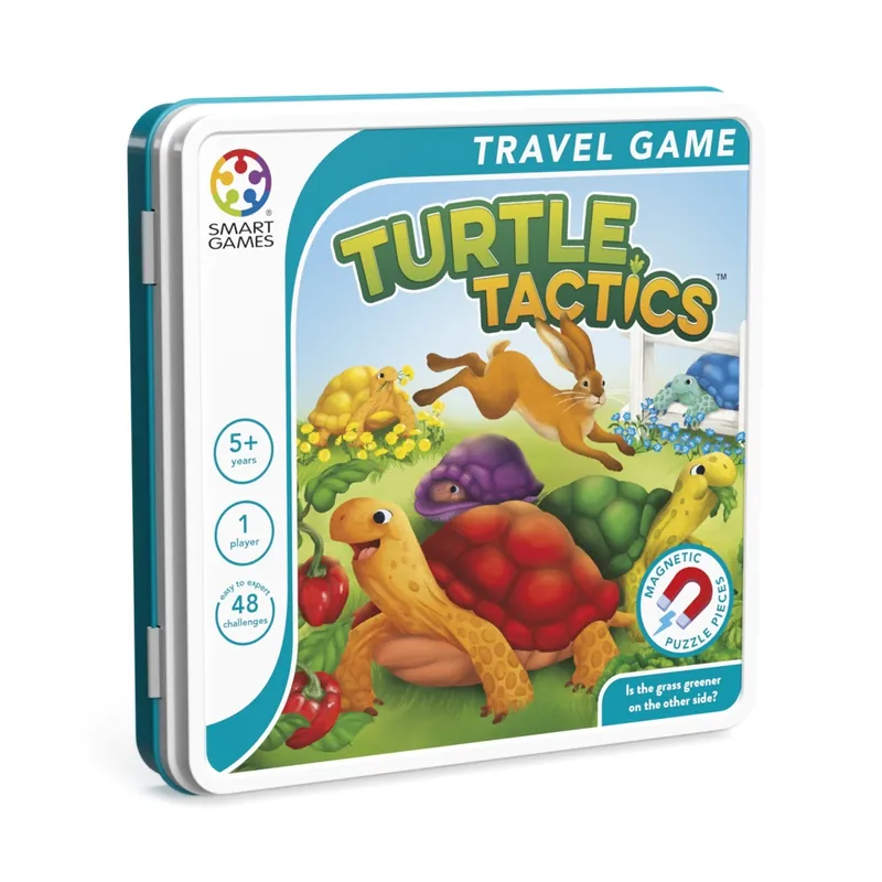 Smartgames Tin Box Turtle Tactics - reisspel vanaf 5 jaar Laatste Versie