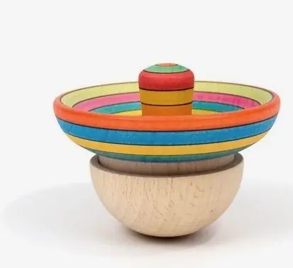Weekendaanbieding Duikelaar - Tol Roly Poly Sombrero gestreept, vanaf 0 jaar