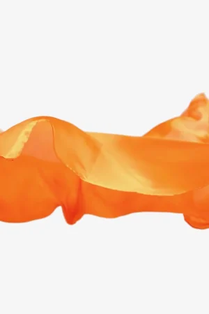 Sarah's Silks oranje zijden speeldoek Populair