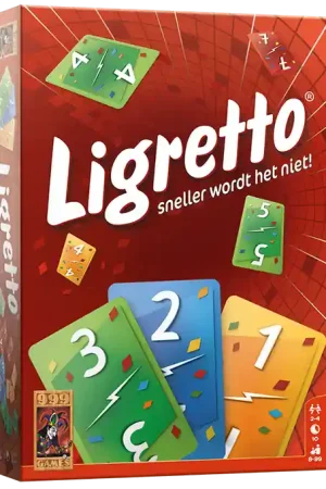 Veilige Betaling 999 Games Ligretto rood, vanaf 8 jaar
