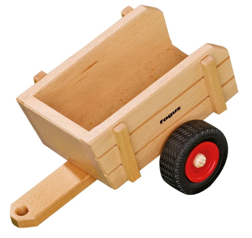 Fagus houten stortkar van 22 cm Tijdelijk Beschikbaar