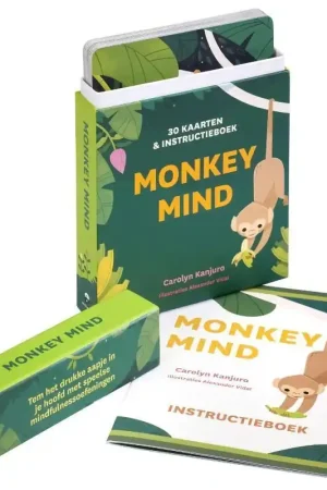 Weekendaanbieding Monkey Mind kaartenset mindfulness oefeningen