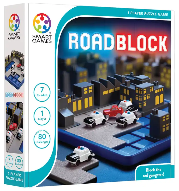Exclusieve Aanbieding Smartgames RoadBlock, vanaf 7 jaar en ouder