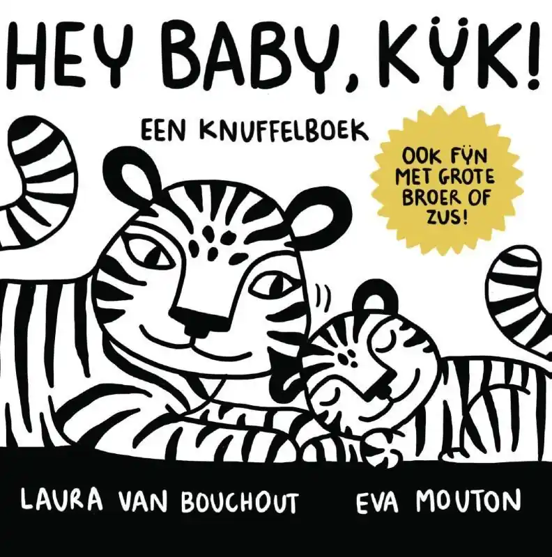 Actieprijs Baby Kijk - Contrastboekje - kartonboekje