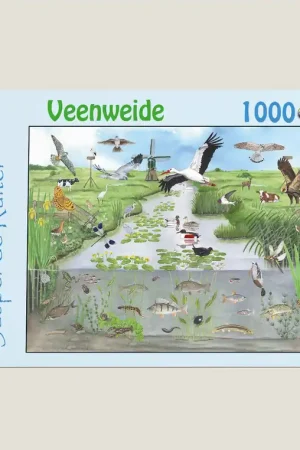 Legpuzzel Veenweide 1000 stukjes van Tringa Weekendaanbieding