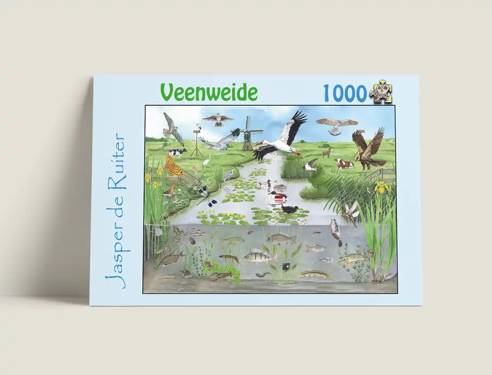 Legpuzzel Veenweide 1000 stukjes van Tringa Weekendaanbieding