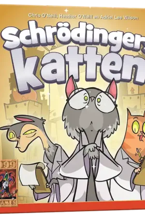 999 Games Schrödinger's katten, vanaf 10 jaar Beperkte Voorraad