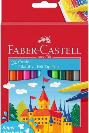 Faber Castell 24 Castle viltstiften Voordeelprijs
