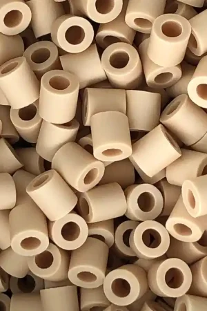 Bestseller Nabbi Biobeads strijkkralen crème - 1000 kralen