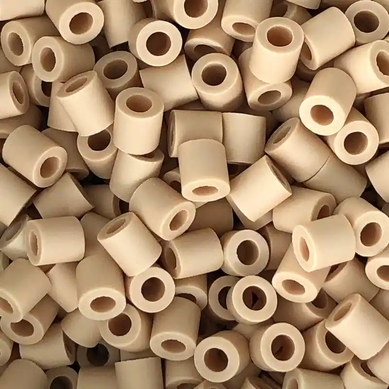 Bestseller Nabbi Biobeads strijkkralen crème - 1000 kralen