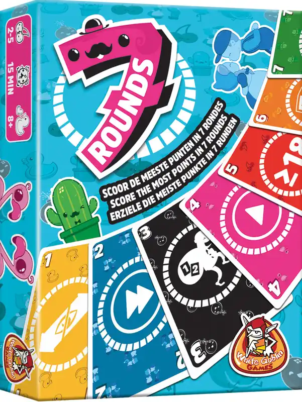 White Goblin Games Seven Rounds, vanaf 8 jaar Veilige Betaling
