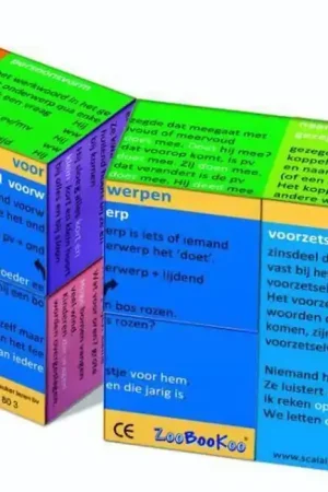 Zoobookoo blokpuzzel Grammatica Merkproduct