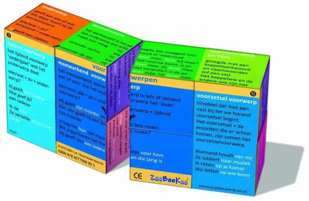 Zoobookoo blokpuzzel Grammatica Merkproduct