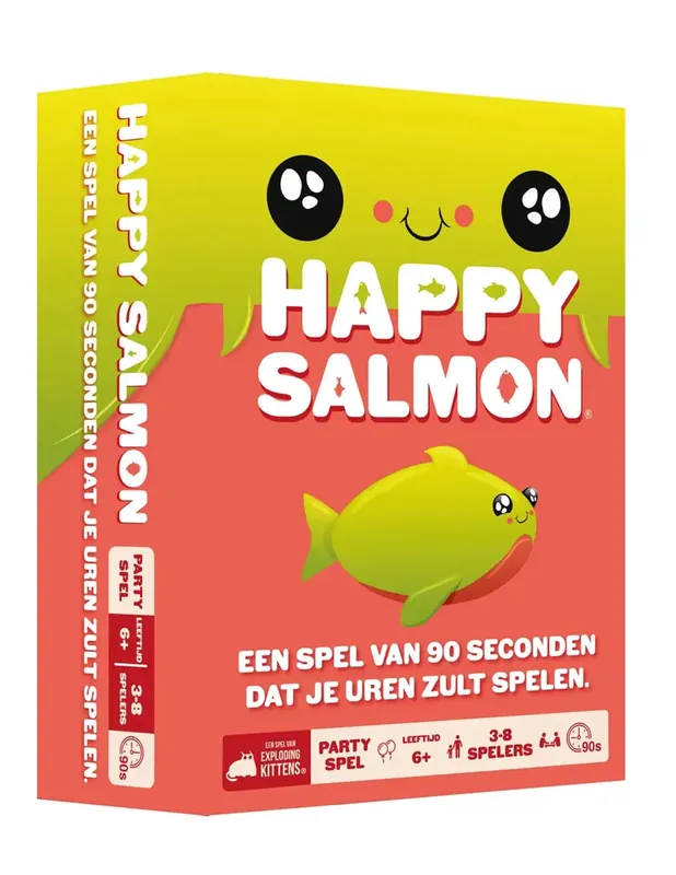 Happy Salmon partyspel Goedkoop