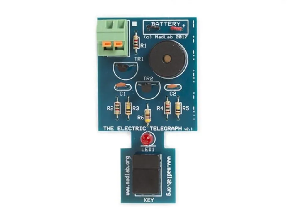 Elektrische telegraaf soldeerkit voor begeleide makers Koop Online