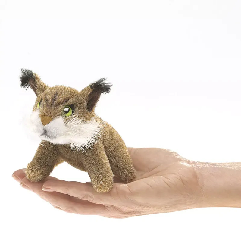 Folkmanis vingerpopje bobcat - rode lynx Lage Kosten