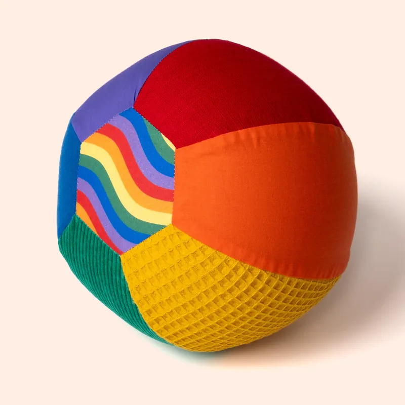 Rechtstreeks Van De Fabrikant Little Botanic Label Sensorische ballonbal Regenboog