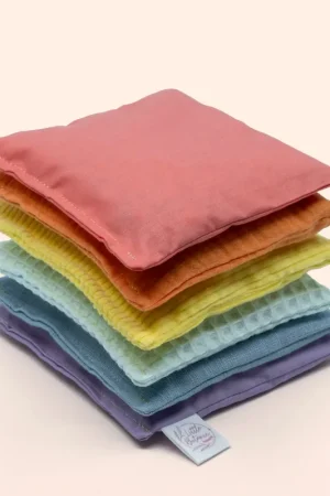 Voordeelprijs Little Botanic Label Pastel pittenzakjes 6-delig