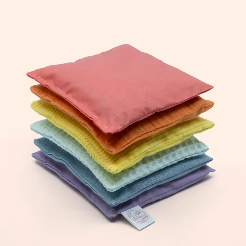 Voordeelprijs Little Botanic Label Pastel pittenzakjes 6-delig