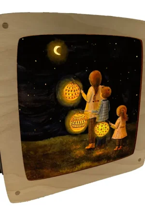 Goedkoop Esther Bennink silhouet voor toverlamp - Lampionnenmagie