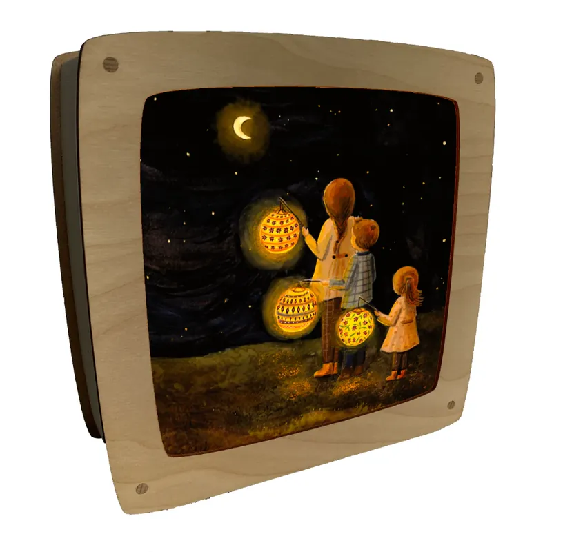 Goedkoop Esther Bennink silhouet voor toverlamp - Lampionnenmagie