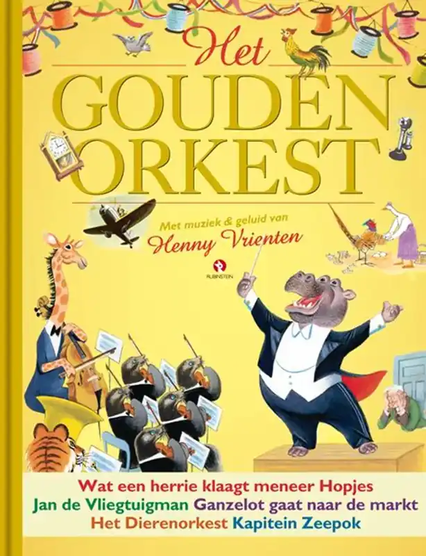 Shop Nu Het gouden orkest met CD en muziek van Henny Vrienten