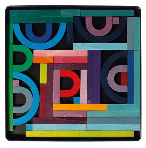 Houten magneetpuzzel Alfabet Must-Have