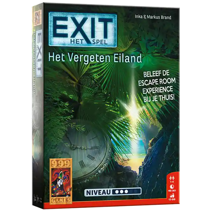 Gratis Retour 999 Games Exit - Het Vergeten Eiland
