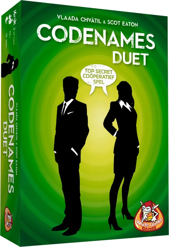 Premium White Goblin Games Codenames Duet, vanaf 10 jaar