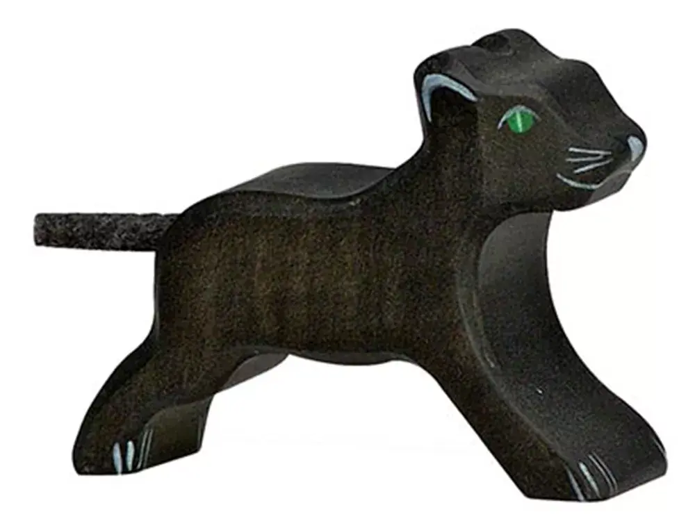 Holztiger houten panter klein 7 cm Beste Prijs